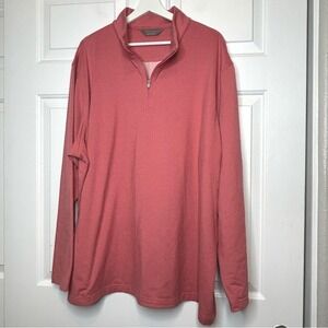 Daniel Cremieux Performance Quarter Zip Pullover Top‎ Long Sleeve Mens XXL